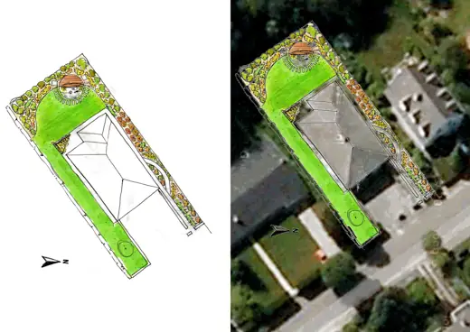 Plan ou esquisse d’aménagement